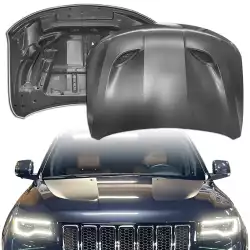 Steel SRT 2-Scoop Hood > Jeep Grand Cherokee 2011-2021 image - 1