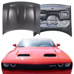 Steel SRT Redeye Style Hood > Dodge Challenger 2008-2023 image - 26