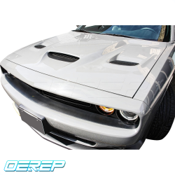 OEREP Steel SRT Hellcat 3-Scoop Hood > Dodge Challenger 2008-2023 image - 17