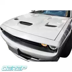 Steel SRT Hellcat 3-Scoop Hood > Dodge Challenger 2008-2023 image - 35