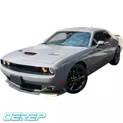 Steel SRT Hellcat 3-Scoop Hood > Dodge Challenger 2008-2023 image - 36