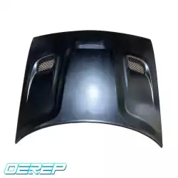 Steel SRT Hellcat 3-Scoop Hood > Dodge Challenger 2008-2023 image - 5