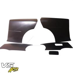 VSaero FRP LS WRC 22B Wide Body Fenders 5pc (rear) for Subaru Impreza (GC8) 1993-2001 > 4dr Sedan image - 2