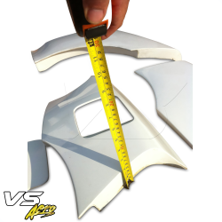 VSaero FRP LS WRC 22B Wide Body Fenders 5pc (rear) for Subaru Impreza (GC8) 1993-2001 > 4dr Sedan image - 14