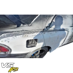 VSaero FRP LS WRC 22B Wide Body Fenders 5pc (rear) for Subaru Impreza (GC8) 1993-2001 > 4dr Sedan image - 16