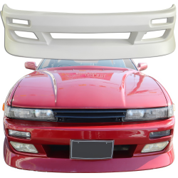 VSaero FRP DMA v1 VIP Front Bumper for Nissan Silvia (S13) 1989-1994 > 2/3dr image - 1