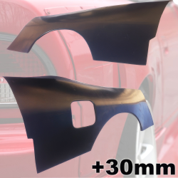 VSaero FRP MSPO Wide Body Fenders (rear) 30mm for Nissan 240SX 1989-1994 > 3dr Hatch image - 13