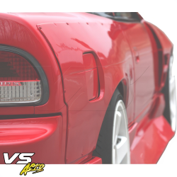 VSaero FRP MSPO Wide Body Fenders (rear) 30mm for Nissan 240SX 1989-1994 > 3dr Hatch image - 14