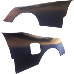 VSaero FRP MSPO Wide Body Fenders (rear) 30mm for Nissan 240SX 1989-1994 > 3dr Hatch image - 1