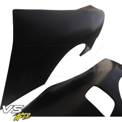VSaero FRP MSPO Wide Body Fenders (rear) 30mm for Nissan 240SX 1989-1994 > 3dr Hatch image - 6
