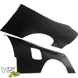 VSaero FRP MSPO Wide Body Fenders (rear) 30mm for Nissan 240SX 1989-1994 > 3dr Hatch image - 9