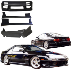 VSaero FRP GSPO Body Kit 4pc for Mazda RX-7 (FC3S) 1986-1992 image - 1