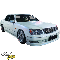 VSaero FRP FKON Front Lip Valance for Lexus LS400 UCF21 1998-2000 image - 24