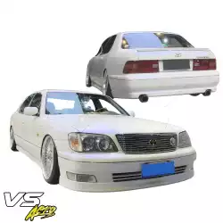 FRP FKON Body Kit 4pc > Lexus LS400 UCF21 1998-2000 image - 4