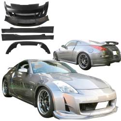 VSaero FRP AMU Body Kit 5pc for Nissan 350Z (Z33) 2003-2008 image - 1
