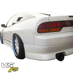 VSaero FRP MSPO Wide Body Fenders (rear) w Gas Cap 50mm for Nissan 240SX 1989-1994 > 3dr Hatch image - 12