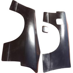 VSaero FRP MSPO Wide Body Fenders (rear) w Gas Cap 50mm for Nissan 240SX 1989-1994 > 3dr Hatch image - 1