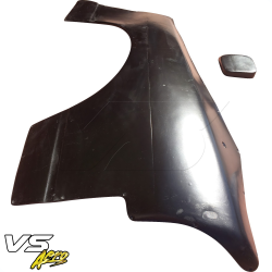 VSaero FRP MSPO Wide Body Fenders (rear) w Gas Cap 50mm for Nissan 240SX 1989-1994 > 3dr Hatch image - 7