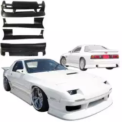 FRP BSPO v1 Body Kit 4pc > Mazda RX-7 (FC3S) 1986-1992 image - 3