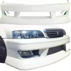 FRP BSPO Front Bumper > Toyota Chaser (JZX100) 1997-2000 image - 9