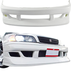 VSaero FRP TRAU Front Bumper for Toyota Chaser (JZX100) 1997-2000 image - 8