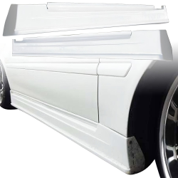 VSaero FRP TRAU Side Skirts for Toyota Chaser (JZX100) 1997-2000 image - 8