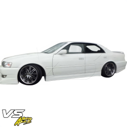 VSaero FRP TRAU Side Skirts for Toyota Chaser (JZX100) 1997-2000 image - 10