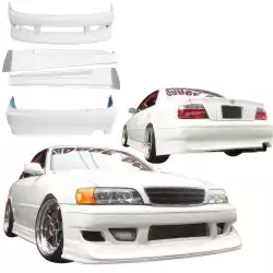 FRP TRAU Body Kit 4pc > Toyota Chaser (JZX100) 1997-2000 image - 3