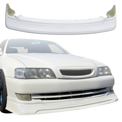 VSaero FRP TRAU Early Front Lip Valance for Toyota Chaser (JZX100) 1997-1998 image - 3