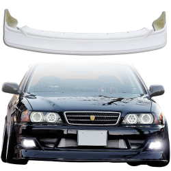 VSaero FRP TRAU Early Front Lip Valance for Toyota Chaser (JZX100) 1997-1998 image - 1