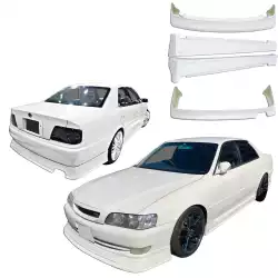 FRP TRAU Early Lip Body Kit 4pc > Toyota Chaser (JZX100) 1997-1998 image - 3
