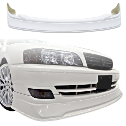 VSaero FRP TRAU Late Front Lip Valance for Toyota Chaser (JZX100) 1999-2000 image - 13