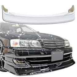 VSaero FRP TRAU Late Front Lip Valance for Toyota Chaser (JZX100) 1999-2000 image - 1