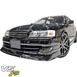 VSaero FRP TRAU Late Front Lip Valance for Toyota Chaser (JZX100) 1999-2000 image - 3