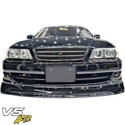 VSaero FRP TRAU Late Front Lip Valance for Toyota Chaser (JZX100) 1999-2000 image - 4