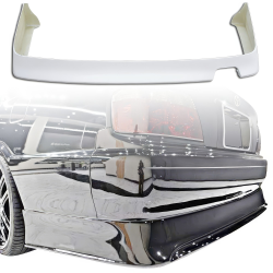 VSaero FRP TRAU Late Rear Lip Valance for Toyota Chaser (JZX100) 1999-2000 image - 1