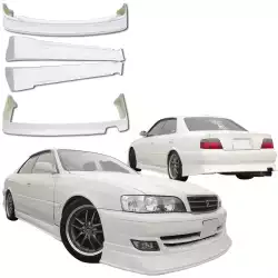 FRP TRAU Late Lip Body Kit 4pc > Toyota Chaser (JZX100) 1999-2000 image - 3