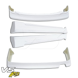 VSaero FRP TRAU Late Lip Body Kit 4pc for Toyota Chaser (JZX100) 1999-2000 image - 2