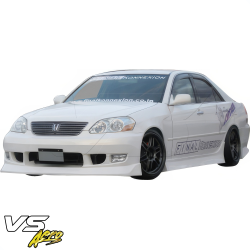VSaero FRP FKON Front Bumper for Toyota Mark II (JZX110) 2001-2007 image - 8