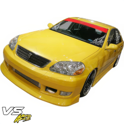 VSaero FRP FKON Front Bumper for Toyota Mark II (JZX110) 2001-2007 image - 3