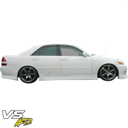 VSaero FRP FKON Side Skirts for Toyota Mark II (JZX110) 2001-2007 image - 7