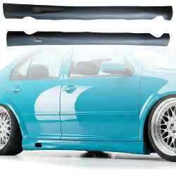 FRP CARA Side Skirts > Volkswagen Jetta MK4 1999-2004 image - 1