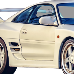 VSaero FRP TRDE Wide Body Side Skirts for Toyota MR2 (SW20) 1991-1995 image - 6