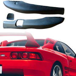 VSaero FRP TRDE Wide Body Fenders (rear) w Gas Cap 3pc for Toyota MR2 (SW20) 1991-1995 image - 1