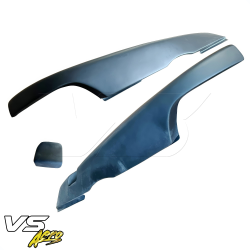 VSaero FRP TRDE Wide Body Fenders (rear) w Gas Cap 3pc for Toyota MR2 (SW20) 1991-1995 image - 6