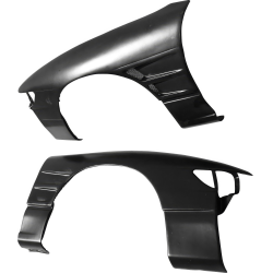 VSaero FRP DMA D1 Wide Body Fenders (front) 40mm for Nissan Silvia (S13) 1989-1994 image - 8