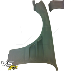 VSaero FRP DMA D1 Wide Body 30mm Fenders (front) for Nissan 240SX (S14) 1995-1996 image - 6