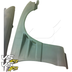 VSaero FRP DMA D1 Wide Body 30mm Fenders (front) for Nissan 240SX (S14) 1995-1996 image - 7