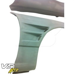 VSaero FRP DMA D1 Wide Body 30mm Fenders (front) for Nissan 240SX (S14) 1995-1996 image - 11