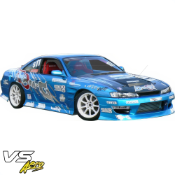 VSaero FRP DMA D1 Wide Body 30mm Fenders (front) for Nissan 240SX (S14) 1997-1998 image - 22